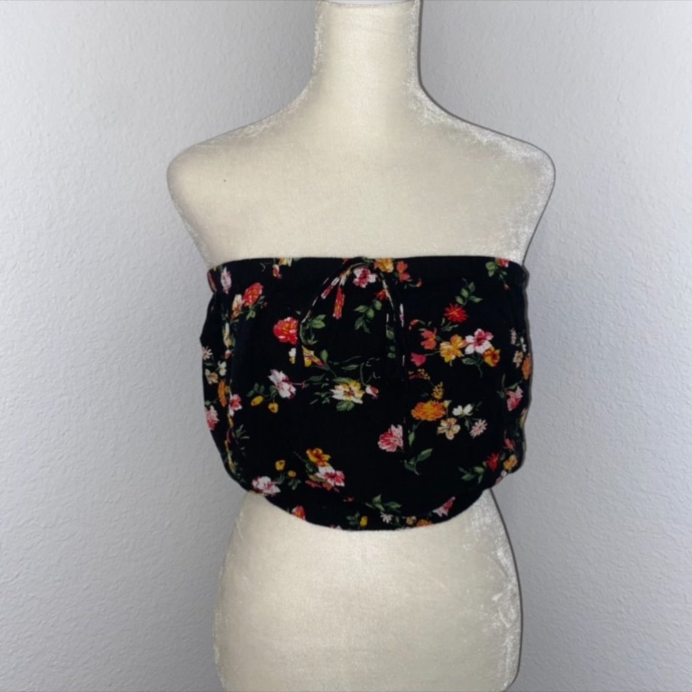 PAPAYA Floral Tube Top